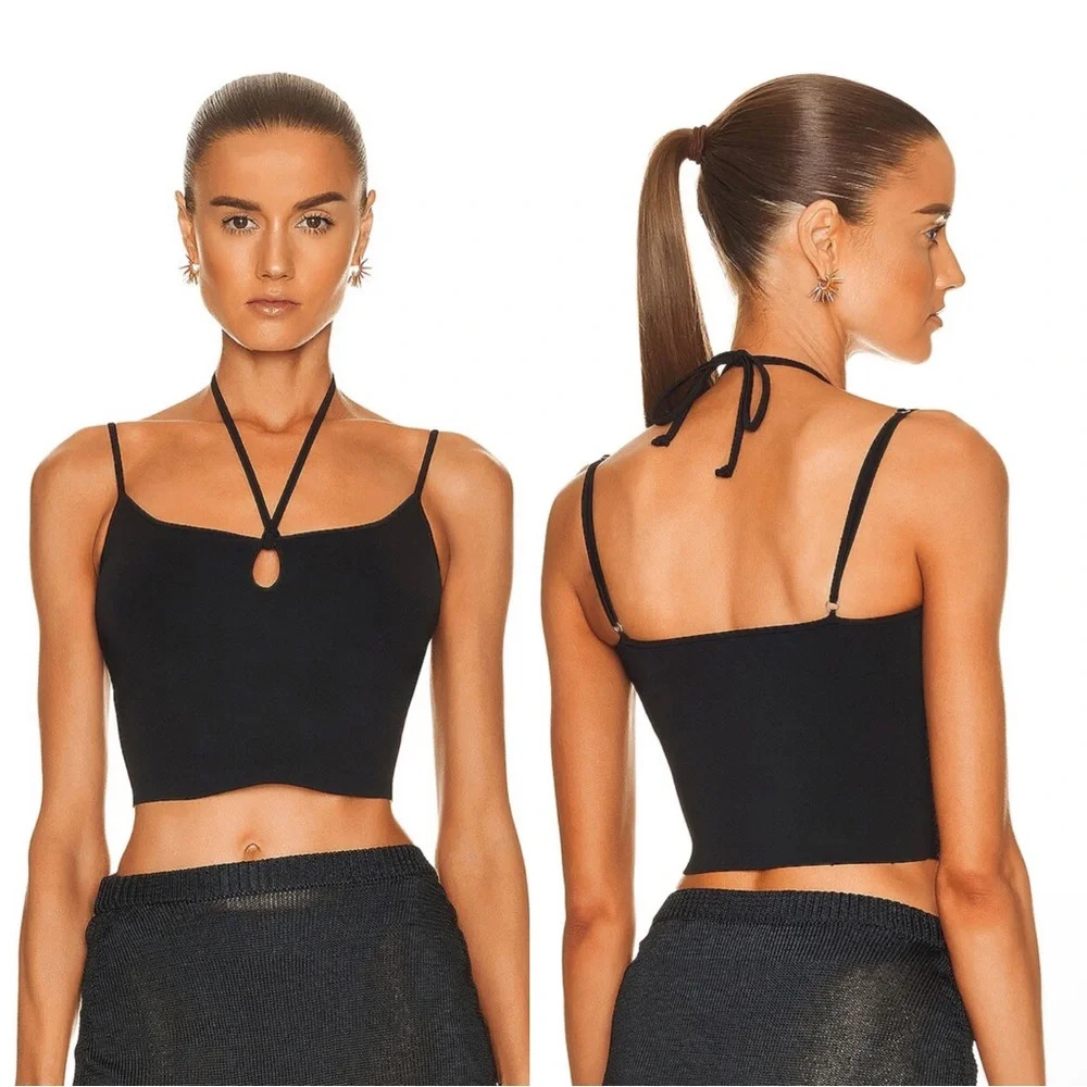 NWT A.L.C. Black Daria Top XL